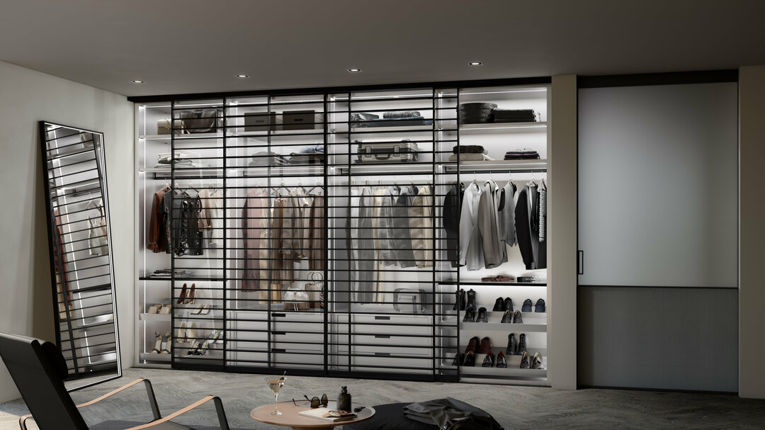 Bild 1527 Einbauschrank mit Gleittür