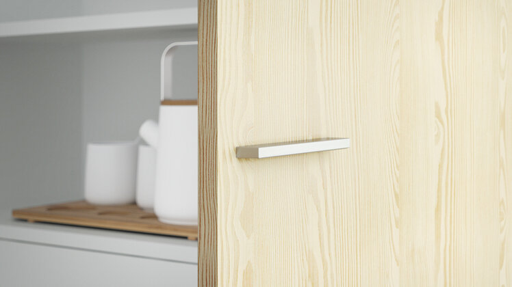 Legno Drehtür Detail Griff