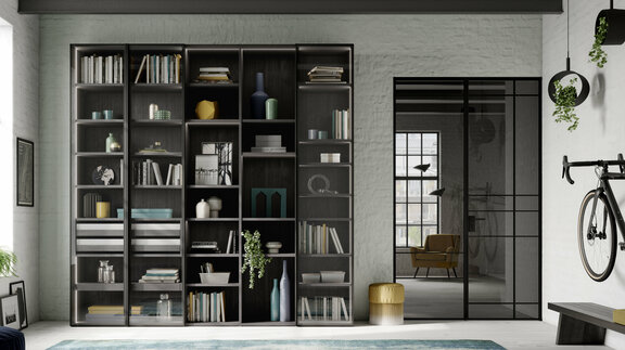Alurahmendrehtür RPE und Swing Door Slim Line 2-flügelig